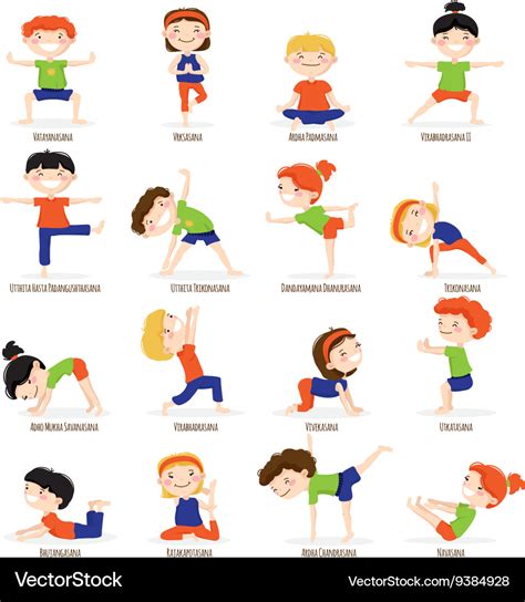 Yoga Poses For Kids Kids can practice many yoga poses without any risk ...