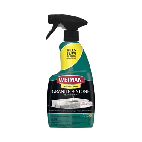 Weiman Disinfectant Granite & Stone Clean & Shine