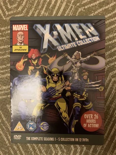 X-MEN ULTIMATE COLLECTION DVD Set Complete Series Season 1 2 3 4 5 ...