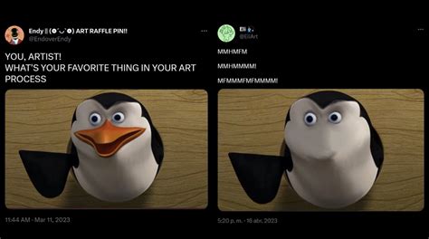 What Is The 'You, Artist!' Drawing Trend? The Penguins From 'Madagascar ...