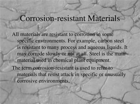 PPT - Materials & Corrosion PowerPoint Presentation, free download - ID ...