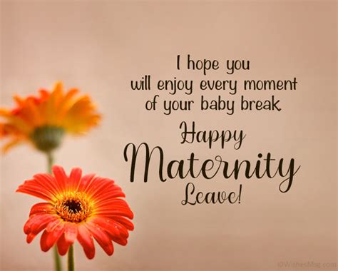 100+ Maternity Leave Messages, Wishes and Quotes | WishesMsg