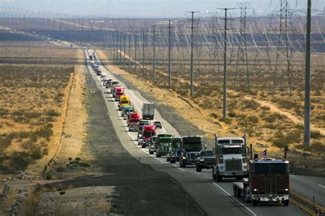 Washington D.C truck Convoy protest - Frank Salgado