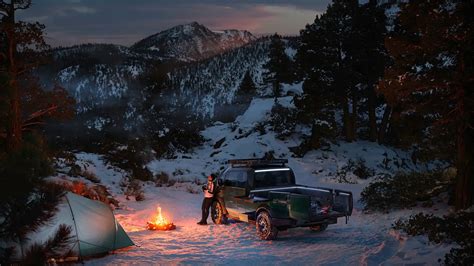 Why The All New Canoo Electric Pickup Is The Ultimate Camping Vehicle