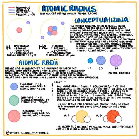 General chemistry educational infographics to help students doodles in ...