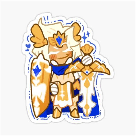 "Madeleine cookie ┃ cookie run" Sticker for Sale by Epoxxalypz | Redbubble