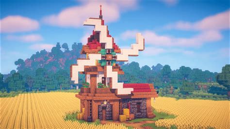 Minecraft | How to Build a Windmill - YouTube