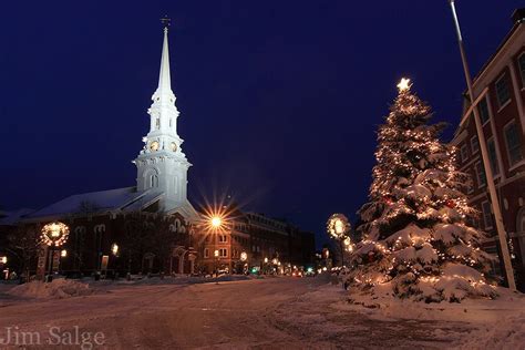 Christmas in Market Square - Portsmouth, NH | Jim Salge Photography ...