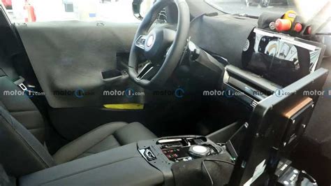 2024 BMW M5 Interior Spied With Curved Display, Flat-Bottom Steering Wheel