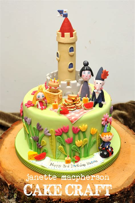 Ben And Holly Little Kingdom Cake - CakeCentral.com