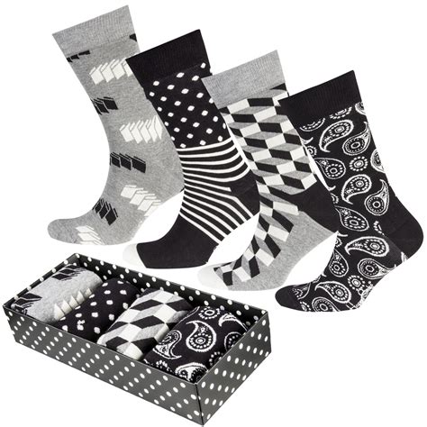 4-Pack Happy Socks Optic Socks Gift Box - Gift boxes - Other - Timarco ...