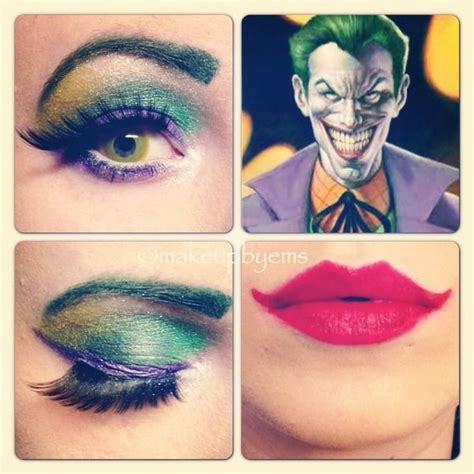 Joker Batman look | Halloween eye makeup, Joker makeup, Joker halloween ...