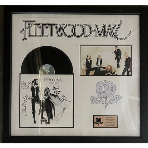 Fleetwood Mac Dreams signed album