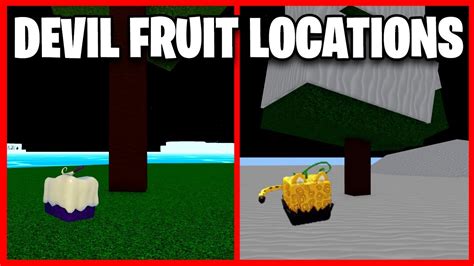 Blox Fruits Locations Map