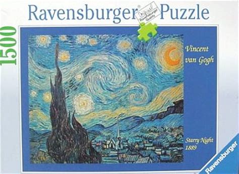 Van Gogh: Starry Night Puzzle - 1500pc, 1,500 to 2,000 Pieces, Jigsaw ...