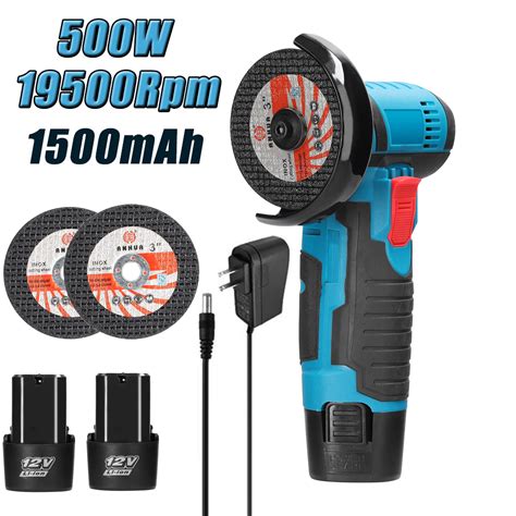 12V 19500RPM Mini Angle Grinder with Rechargeable India | Ubuy