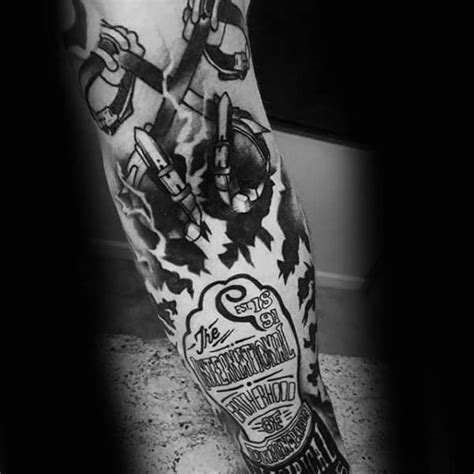 50 Lineman Tattoos For Men - Electrical Design Ideas