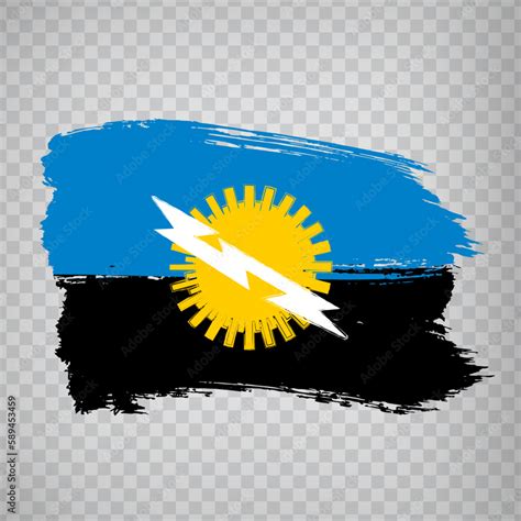 Flag of Zulia from brush strokes. Flag Zulia State of Venezuela on ...