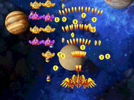 Space Attack Chicken Invaders Game - Play online at Y8.com