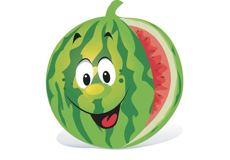 Cartoon Watermelon - Download Free Vector Art, Stock Graphics & Images