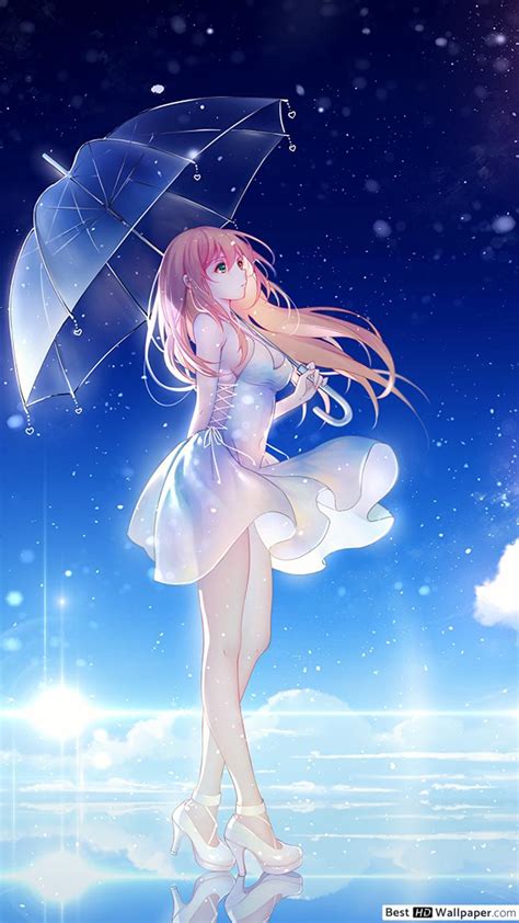 Beautiful Anime Girl Wallpaper Phone - 720x1280 Wallpaper - teahub.io