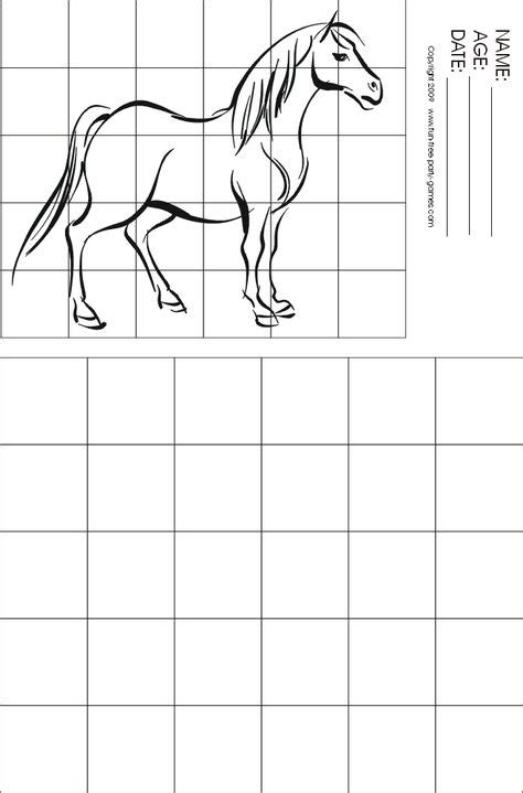 7 Best Grid drawing worksheets images | teaching art, art lessons, art ...