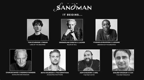 ‘Sandman’ Netflix Series Sets Main Cast, With Tom Sturridge to Star ...