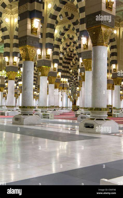 Inside Masjid Al Nabawi