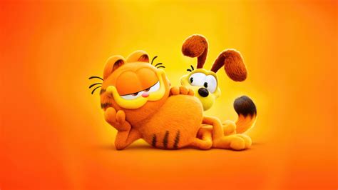 Garfield The Movie Garfield Odie 4K #543a Wallpaper iPhone Phone