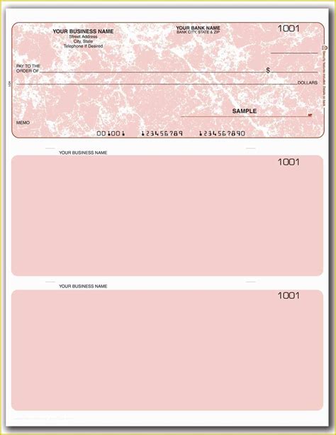 Free Business Check Printing Template Of Quicken Quickbooks Laser ...