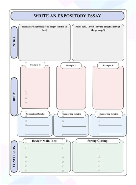 Free Editable Essay Graphic Organizer Examples | EdrawMax Online