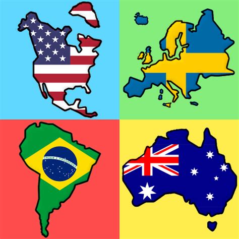 Flags of All World Continents - Apps on Google Play