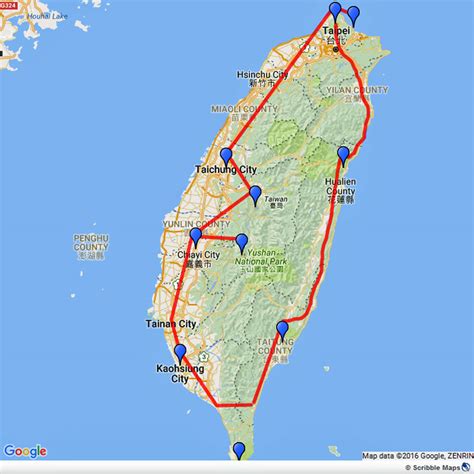 Navigating Taiwan: A Comprehensive Guide To The Taiwan Railway Map ...