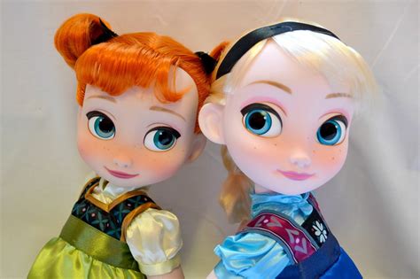 The Doll Grotto: Disney Store Anna and Elsa Toddler Dolls