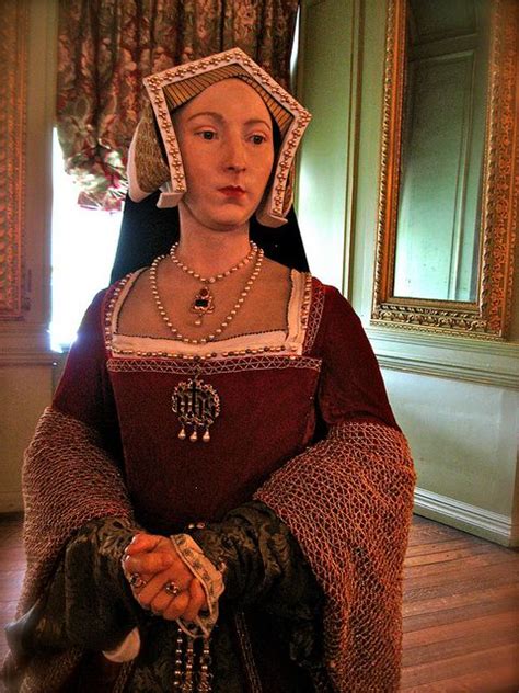 Jane Seymour, Third Wife of Henry VIII, Waxwork at Warwick Castle ...