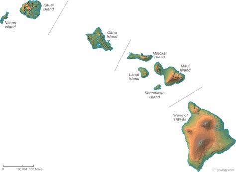 Map Hawaii State - Share Map