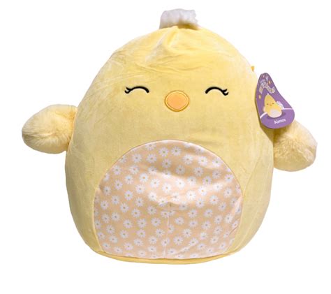 Squishmallows Easter 12″ Aimee the Floral Belly Chick – Treasure Toys