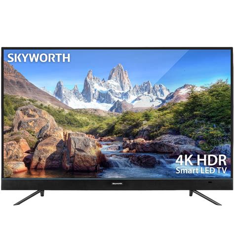 Skyworth 49" Class 4K Ultra HD (2160P) U5 Series Smart Android LED TV ...