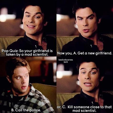 Damon is the funniest person on the show. Love this man. | Vampire ...