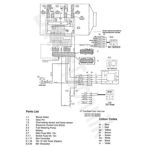 Webasto Diesel Heater Wiring Diagram