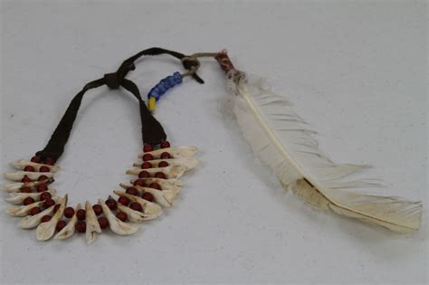 Native American Bear Teeth Necklace