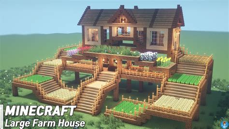 Minecraft Farm House Tutorial