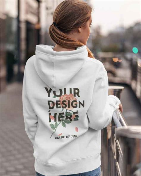 Create Custom Hoodies Online India -Unisex No Minimums 2024