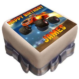 Blaze and the Monster Machines Cake Toppers Set V1 - Etsy