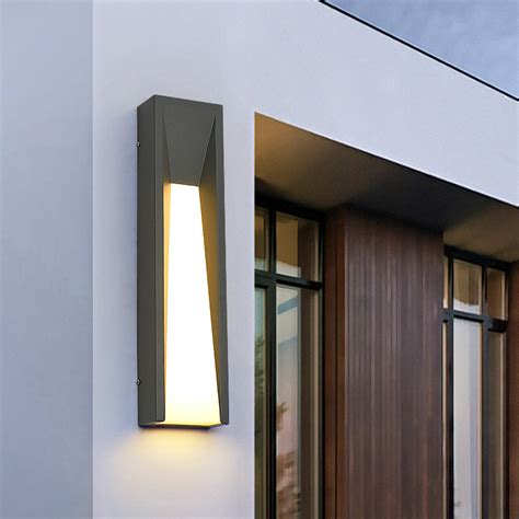 Modern Simple Outdoor Waterproof LED Wall Lamp – FURNICOO