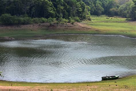 Thekkady Lake Boating stock image. Image of fresh, attractions - 143374363