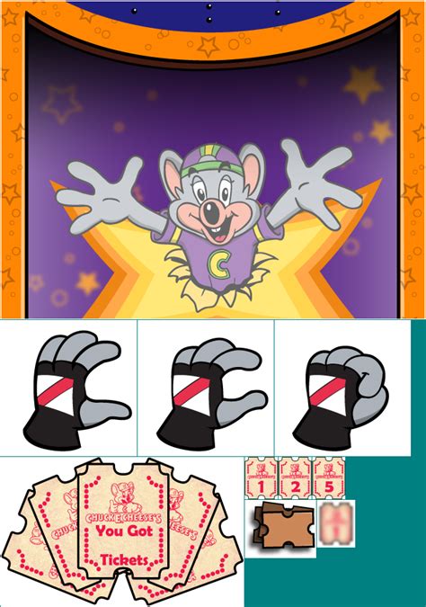 The Spriters Resource - Full Sheet View - Chuck E. Cheese's Party Games ...