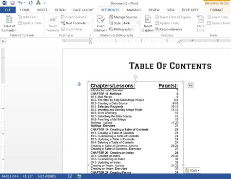 How to add clickable table of contents in word - nanaxtheater