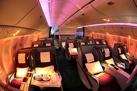 Boeing 777-200LR Business Class cabin Beltyukov | المرسال