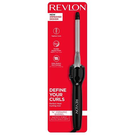 Revlon Perfect Heat Ceramic 1/2" Curling Iron - Shop Curling & Flat ...